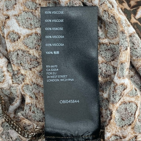 Urban Outfitters Mercer Plunge Leopard Print Knit Dress - Picture 10 of 10